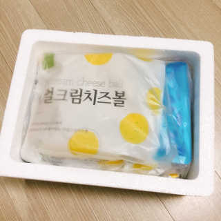 가치식탁 리얼치즈스틱, 리얼크림치즈볼 — 4.5점을 준 리뷰어가 2020년 6월 올린 사용 사진