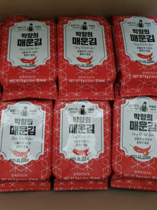 김연구가 박향희 박향희 불향솔솔 전통김 or 매운김 — 5점을 준 리뷰어가 2020년 5월 올린 사용 사진