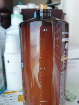 쿤달 시그니처 3배 초고농축 섬유유연제 1580ml — 3.5점을 준 리뷰어가 2020년 10월 올린 사용 사진