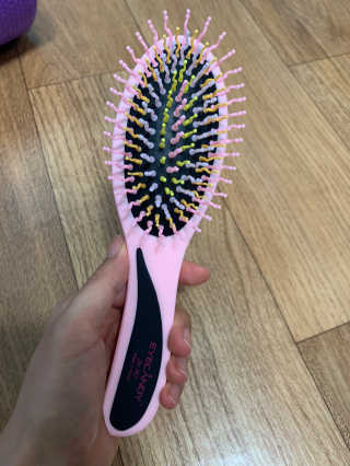 아이캔디 레인보우 볼륨S  브러쉬 for PET 미디엄 — 5점을 준 리뷰어가 2020년 11월 올린 사용 사진