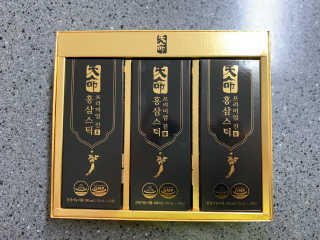 헬스업_천명진프리미엄홍삼스틱_10ml x 30포 — 5점을 준 리뷰어가 2020년 9월 올린 사용 사진