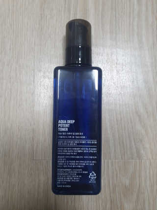 다슈코리아 다슈 맨즈 아쿠아 딥 포텐 토너 153ml — 5점을 준 리뷰어가 2020년 9월 올린 사용 사진