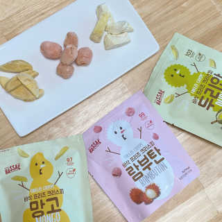 BASSAK 바삭 프리즈 크리스피 3종 — 3점을 준 리뷰어가 2020년 11월 올린 사용 사진