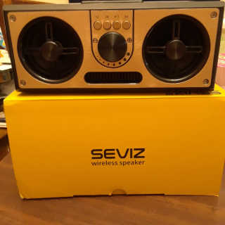 SEVIZ RETRO20W 레트로 블루투스 스피커 — 5점을 준 리뷰어가 2020년 6월 올린 사용 사진