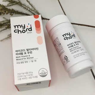JW중외제약 마이코드 멀티비타민미네랄 포 우먼 — 5점을 준 리뷰어가 2020년 8월 올린 사용 사진