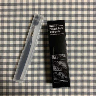 the naked object 디블랙팩치약 디블랙칫솔 세트 — 4점을 준 리뷰어가 2020년 4월 올린 사용 사진