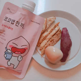 [코코랩] 코코랩 한끼 4 종 중 1종 랜덤 발송 — 5점을 준 리뷰어가 2020년 4월 올린 사용 사진