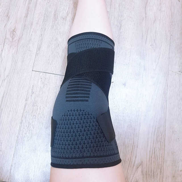 필캣 크로스 밴드 무릎 보호대 리뷰 사진