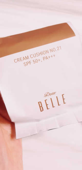 디어벨르 크림쿠션 DEAR BELLE CREAM COUSION — 5점을 준 리뷰어가 2020년 8월 올린 사용 사진