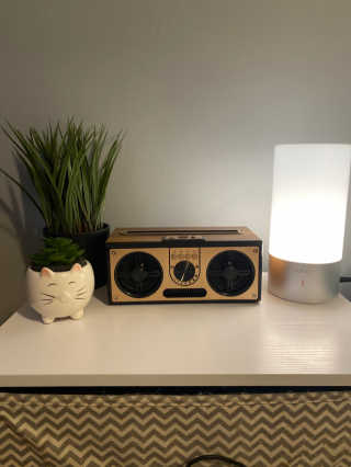 SEVIZ RETRO20W 레트로 블루투스 스피커 — 5점을 준 리뷰어가 2020년 9월 올린 사용 사진