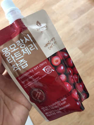 자연에온 몽모랑시 타트체리 착즙 100mL 10개입 2BOX — 5점을 준 리뷰어가 2020년 10월 올린 사용 사진