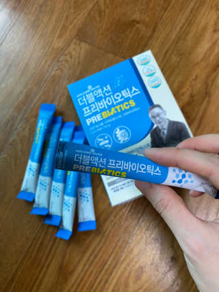 메이준뉴트리 이승남 원장의 더블액션 프리바이오틱스 — 5점을 준 리뷰어가 2020년 7월 올린 사용 사진