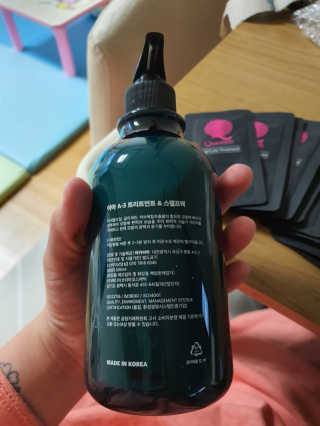 아카이아 이아 A3 헤어스캘프팩 500ml — 5점을 준 리뷰어가 2020년 6월 올린 사용 사진