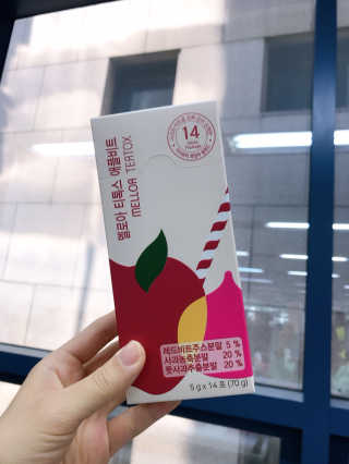 멜로아티톡스 애플비트, 진저라임 상큼하게 가벼워질 땐 멜로아티톡스 애플비트 진저라임 — 5점을 준 리뷰어가 2020년 5월 올린 사용 사진