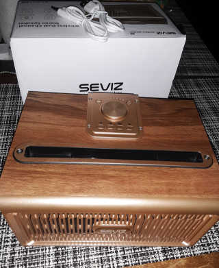 SEVIZ GOLD20W 레트로 블루투스 스피커 — 5점을 준 리뷰어가 2020년 7월 올린 사용 사진