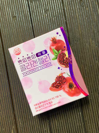 헬스업_쁘띠쁘띠석류콜라겐젤리_20g x 14포 — 5점을 준 리뷰어가 2020년 11월 올린 사용 사진