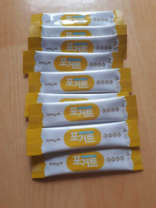 아이누리 혼합유산균 포거트 30포 — 5점을 준 리뷰어가 2020년 9월 올린 사용 사진