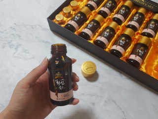 서울약사신협_프리미엄황삼골드_3.75g x 12환+75mgx12병 — 5점을 준 리뷰어가 2020년 9월 올린 사용 사진