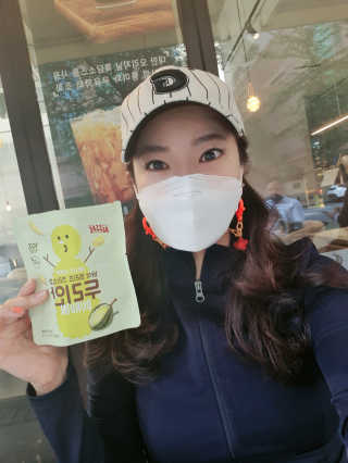 BASSAK 바삭 프리즈 크리스피 3종 — 5점을 준 리뷰어가 2020년 9월 올린 사용 사진