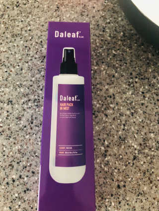 달리프 글램 헤어팩 인미스트 200ml — 3.5점을 준 리뷰어가 2020년 4월 올린 사용 사진
