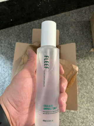 플리프 시카-알로에 앰플 토너 200ML — 5점을 준 리뷰어가 2020년 11월 올린 사용 사진