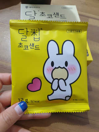 네이처오다 달칩 초코샌드 — 5점을 준 리뷰어가 2020년 7월 올린 사용 사진