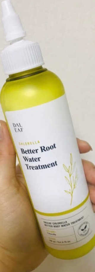 달리프 클로렐라 베러 루트 워터트리트먼트 200ml — 5점을 준 리뷰어가 2020년 4월 올린 사용 사진