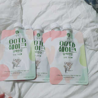[꾸콤] 참참 OOTD쉐이크 담백한 일주일세트 50g x 5 — 3점을 준 리뷰어가 2020년 9월 올린 사용 사진