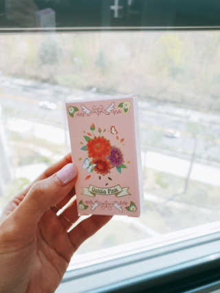 꼬메맘마 네이처 달리아핑크 립컬러 — 5점을 준 리뷰어가 2020년 4월 올린 사용 사진