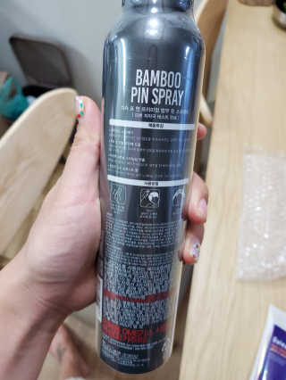 다슈코리아 다슈 포 맨 프리미엄 밤부 핀 스프레이 300ml — 5점을 준 리뷰어가 2020년 7월 올린 사용 사진