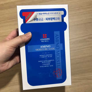 리더스코스메틱 리더스 메디유 아미노 모이스처 마스크 — 5점을 준 리뷰어가 2020년 5월 올린 사용 사진