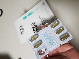 JW중외제약 마이코드 알티지 오메가3 1000 mg — 4점을 준 리뷰어가 2020년 7월 올린 사용 사진