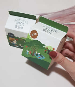 제주 성이시돌목장 하양한 수제밀크잼 베스트 2종 — 5점을 준 리뷰어가 2020년 8월 올린 사용 사진
