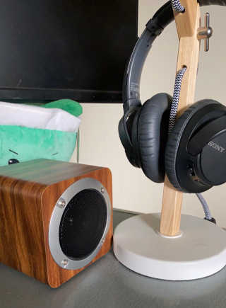 SEVIZ MINI10W 레트로 블루투스 스피커 — 4점을 준 리뷰어가 2020년 10월 올린 사용 사진