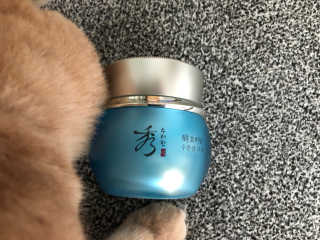 네이처컬렉션 수려한 효비담 수분샘 크림 75ml — 4.5점을 준 리뷰어가 2020년 5월 올린 사용 사진