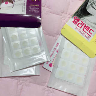 엘라밴드 하이드로 도트 스팟패치 12mm, 10mm — 4점을 준 리뷰어가 2020년 10월 올린 사용 사진