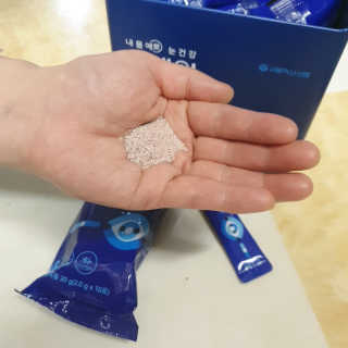 서울약사신협_내몸애눈건강루테인_2g x 50포 — 5점을 준 리뷰어가 2020년 8월 올린 사용 사진