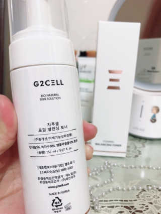 지투셀 포밍 밸런싱 토너 — 5점을 준 리뷰어가 2020년 10월 올린 사용 사진