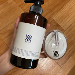 에이처드 유산균 탈모 샴푸 500ml — 4점을 준 리뷰어가 2020년 8월 올린 사용 사진