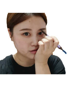[블랙루즈] 하프하드 드로잉 마스터 아이브로우 3종 — 5점을 준 리뷰어가 2020년 9월 올린 사용 사진
