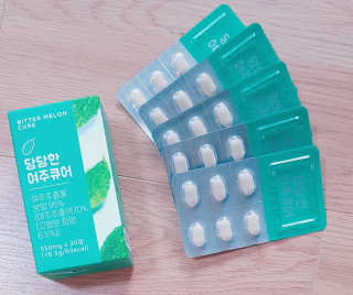조은약초 국산 당당한 여주큐어 550mg x 30정 x 1박스 — 5점을 준 리뷰어가 2020년 7월 올린 사용 사진