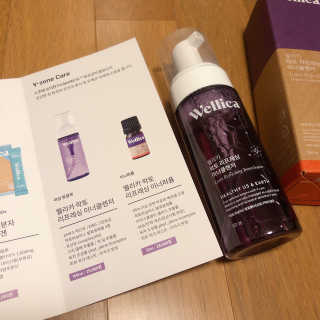 웰리카_V CARE 웰리카 락토 리프레싱 이너클렌저 — 5점을 준 리뷰어가 2020년 12월 올린 사용 사진