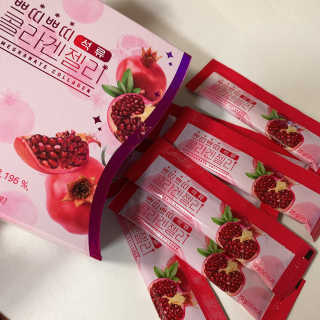 헬스업_쁘띠쁘띠석류콜라겐젤리_20g x 14포 — 5점을 준 리뷰어가 2020년 9월 올린 사용 사진