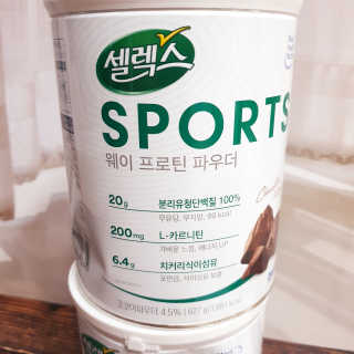 셀렉스스포츠 셀렉스 스포츠 웨이 프로틴 파우더 2종 택 1[원통형] — 1점을 준 리뷰어가 2020년 7월 올린 사용 사진