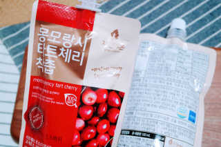 자연에온 몽모랑시 타트체리 착즙 100mL 10개입 2BOX — 5점을 준 리뷰어가 2020년 10월 올린 사용 사진