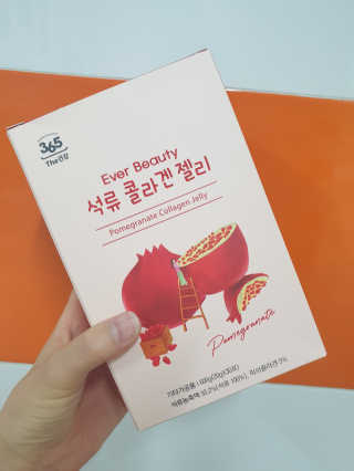 365더건강 에버뷰티 석류콜라겐 젤리 — 5점을 준 리뷰어가 2020년 6월 올린 사용 사진