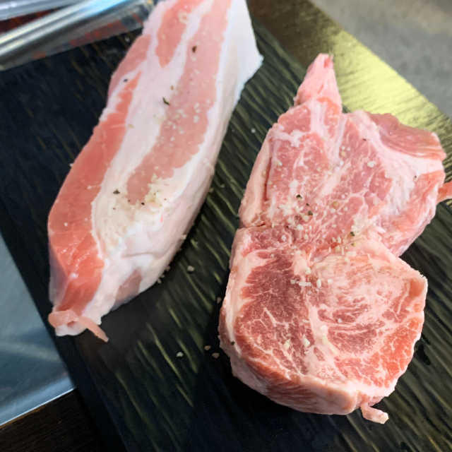 [고메식당] 흑돼지 세트 리뷰 사진