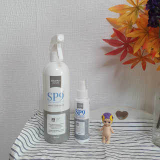 SP9 스프레이형 프리미엄 살균소독제 500ml+100ml — 5점을 준 리뷰어가 2020년 12월 올린 사용 사진