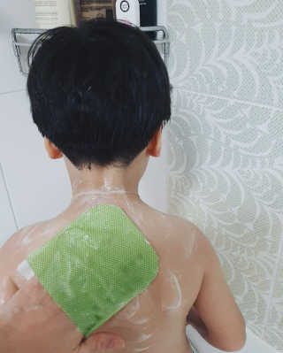 엄마의목욕탕레시피 바디 필링 패드_8매입 — 5점을 준 리뷰어가 2020년 9월 올린 사용 사진