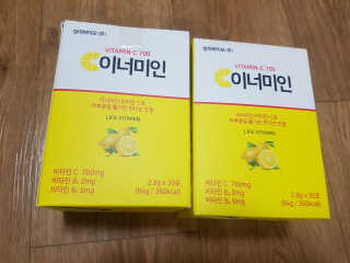 이너미인 VITAMIN-C 700 — 5점을 준 리뷰어가 2020년 9월 올린 사용 사진